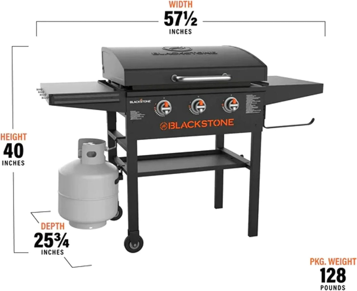 Blackstone 28 Inch 3-Burner Outdoor Griddle With Hood And Accessories - 2080