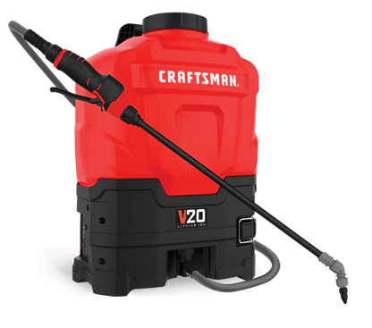 4-Gallon Plastic 20-Volt Battery Powered Backpack Sprayer