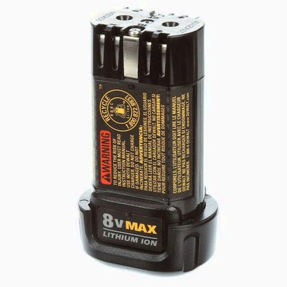 DEWALT 8V MAX Cordless Gyroscopic Screwdriver With Adjustable Handle, (2) 1.0Ah Batteries, Charger, And Bag