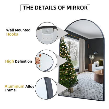 Arched Bathroom Vanity Mirrors, 2 Pack, 36x24 Inch
